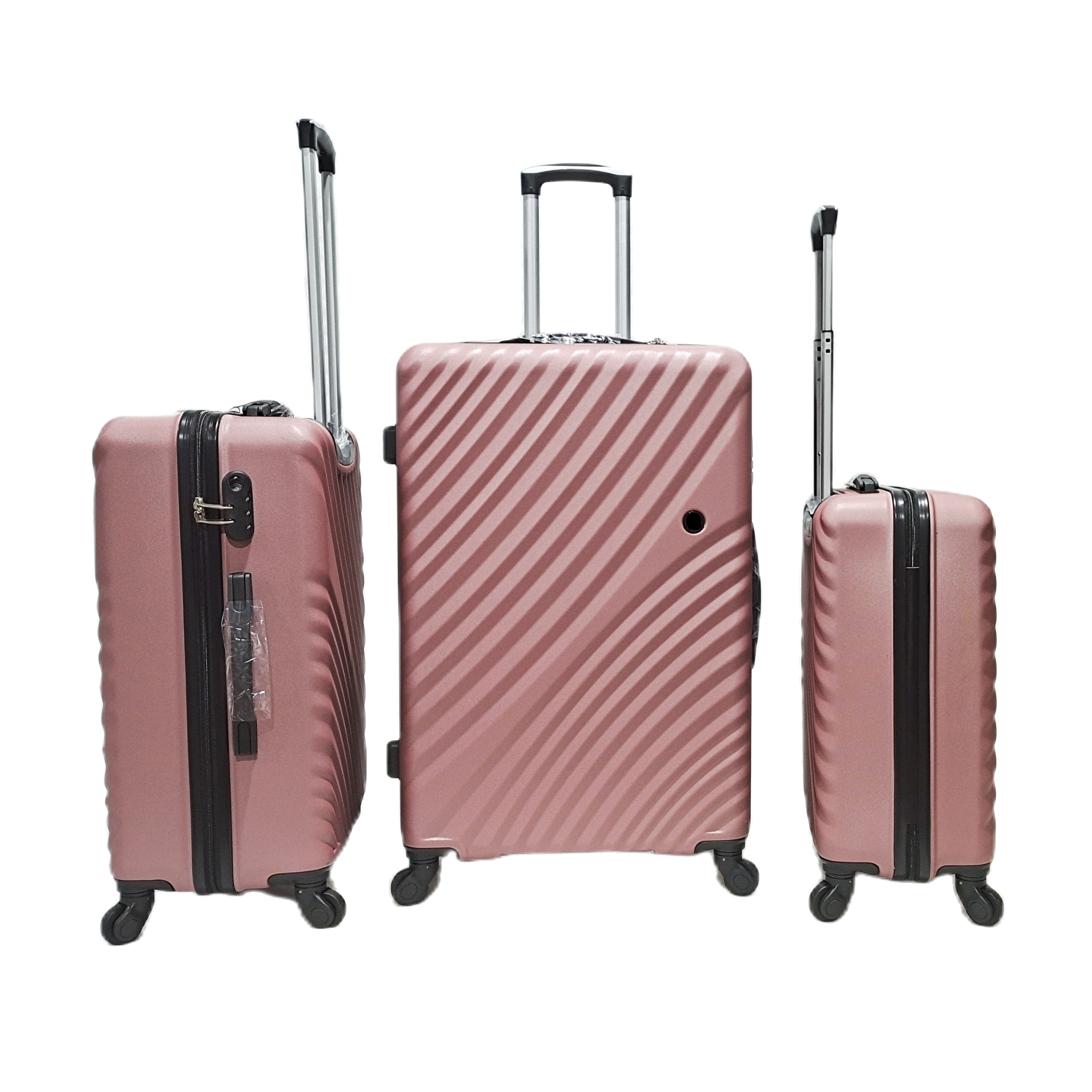 Nouveau Design ABS valises bagages sacs de voyage 4 Spinner roue chariot valise ensemble